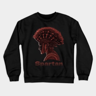 "Spartan Warrior Legacy" - Epic Spartan Art Print Crewneck Sweatshirt